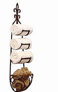 Hanging Towel Rack W/ Basket