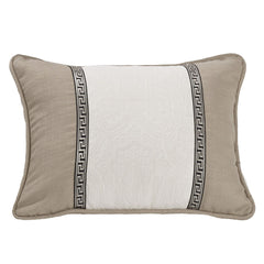 Augusta Trimmed Matelassé Oblong Pillow, 16" x 21", 1PC