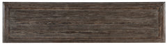 Traditions - 2-Drawers 2-Shelves Buffet - Dark Brown
