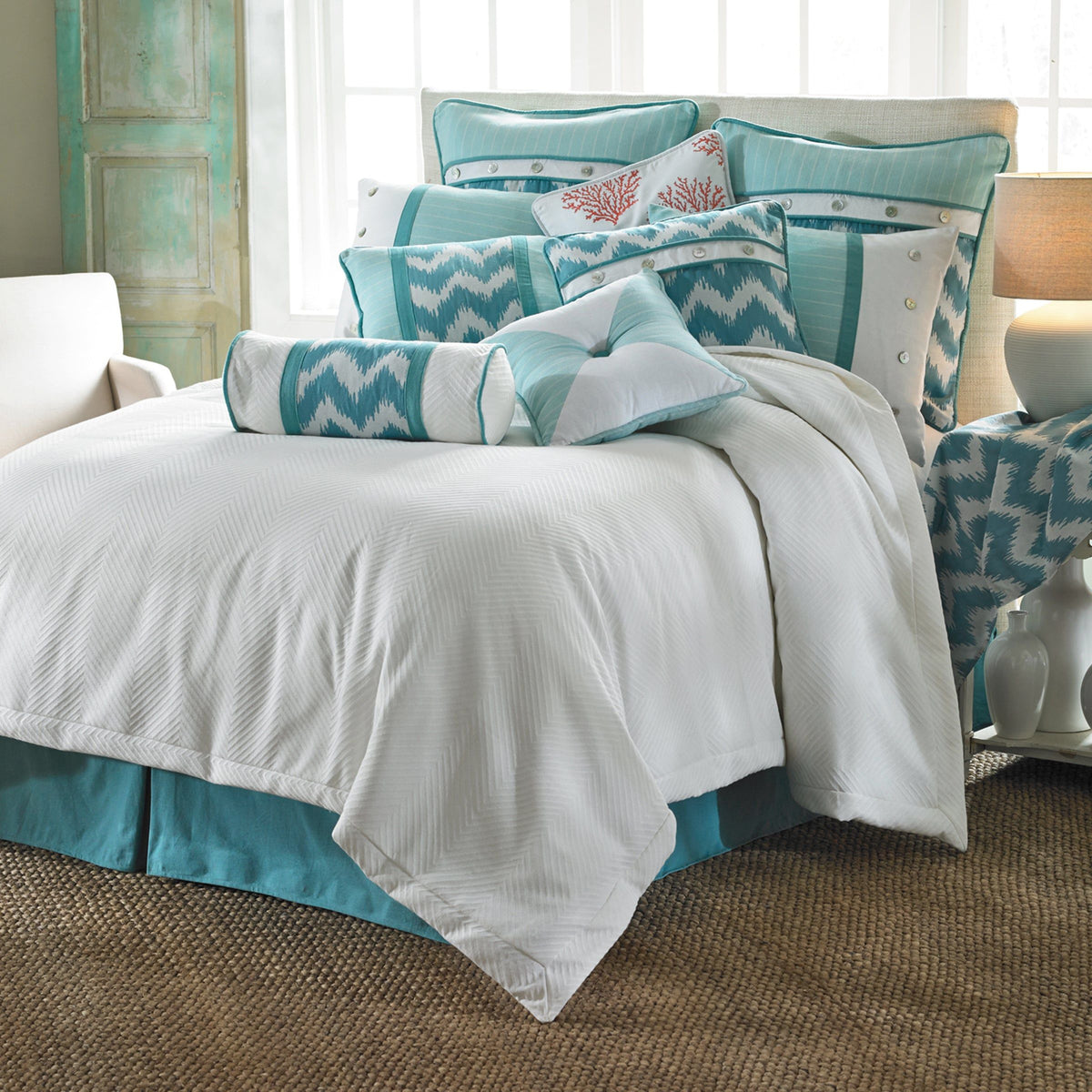 Catalina Duvet Cover, Super Queen