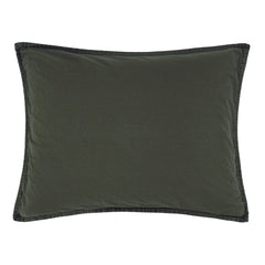 Stonewashed Cotton Canvas Pillow Sham, 21" x 27", Duffle Bag, 1PC