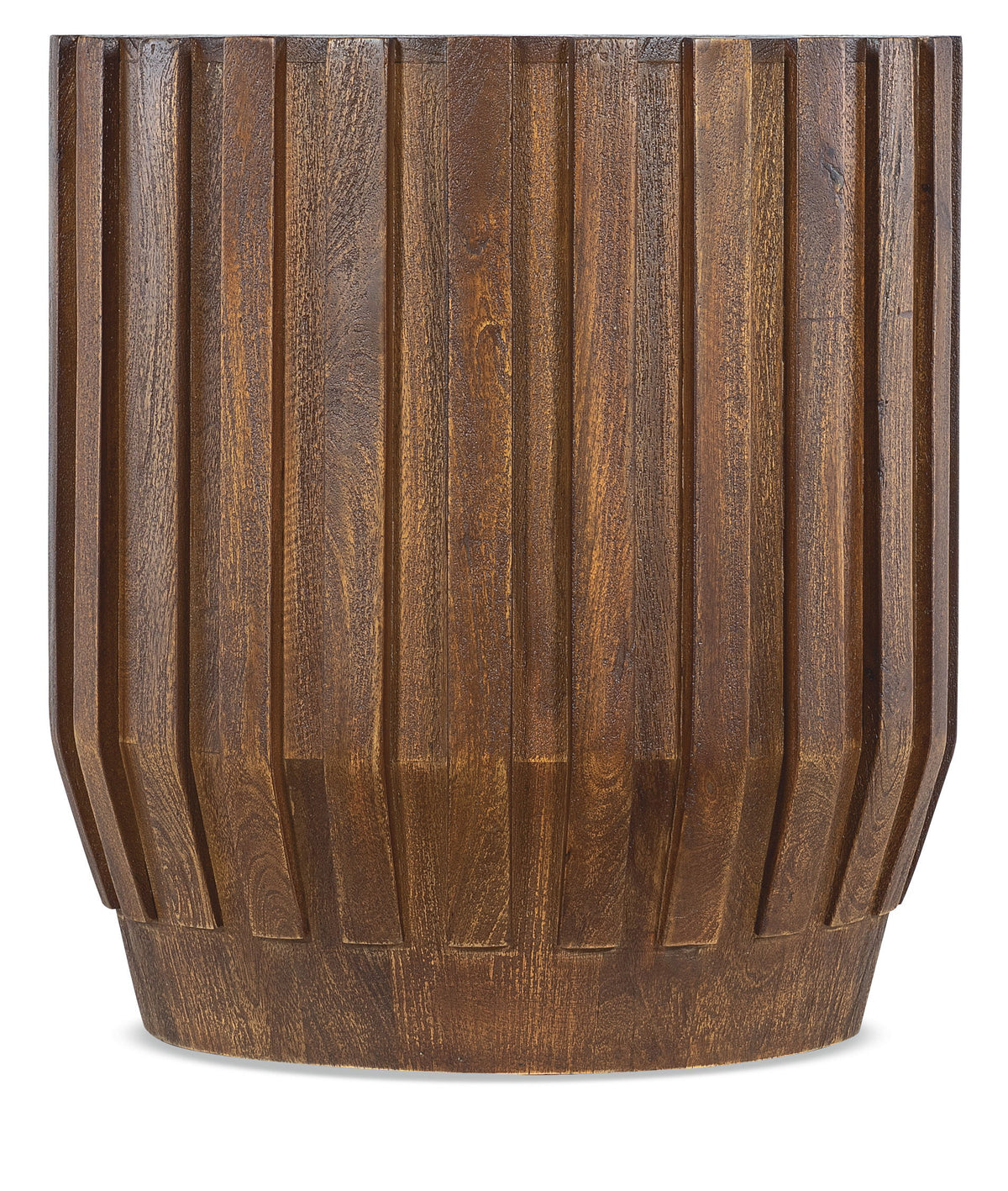 Commerce And Market - Gears Round End Table - Bronze
