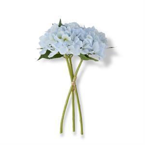 20" Blue Real Touch Hydrangea Spray
