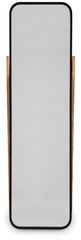 Bronick - Black / Brown - Floor Mirror