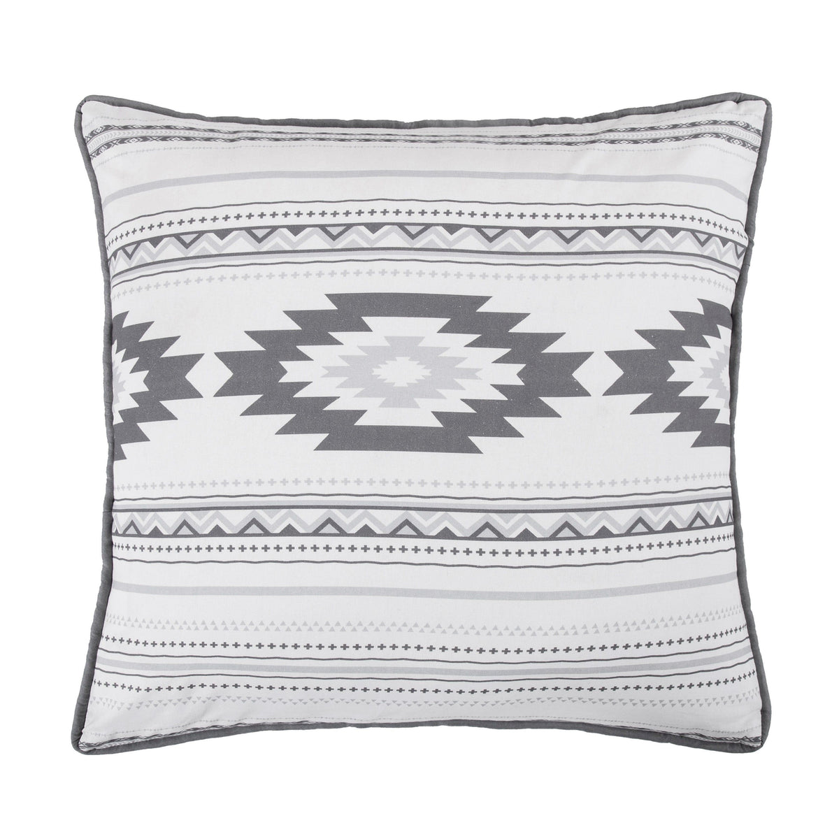 Free Spirit Aztec Euro Sham, 27" x 27", 1PC