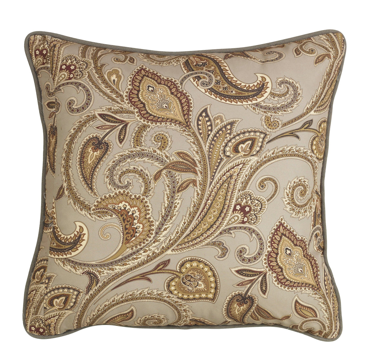 Piedmont Paisley Euro Sham, 27" x 27", 1PC