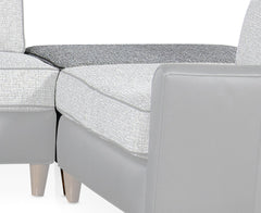 Marleigh - Corner Ottoman - Gray