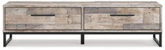 Neilsville - Whitewash - Storage Bench