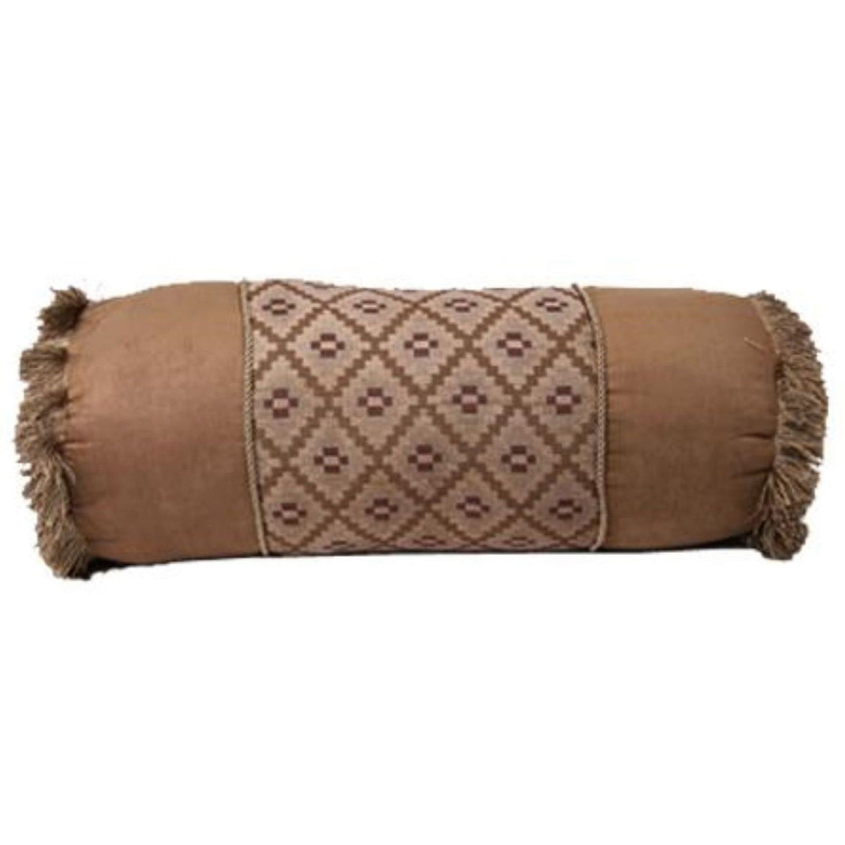 Diamond Chenille Neckroll, 9" x 21", 1PC