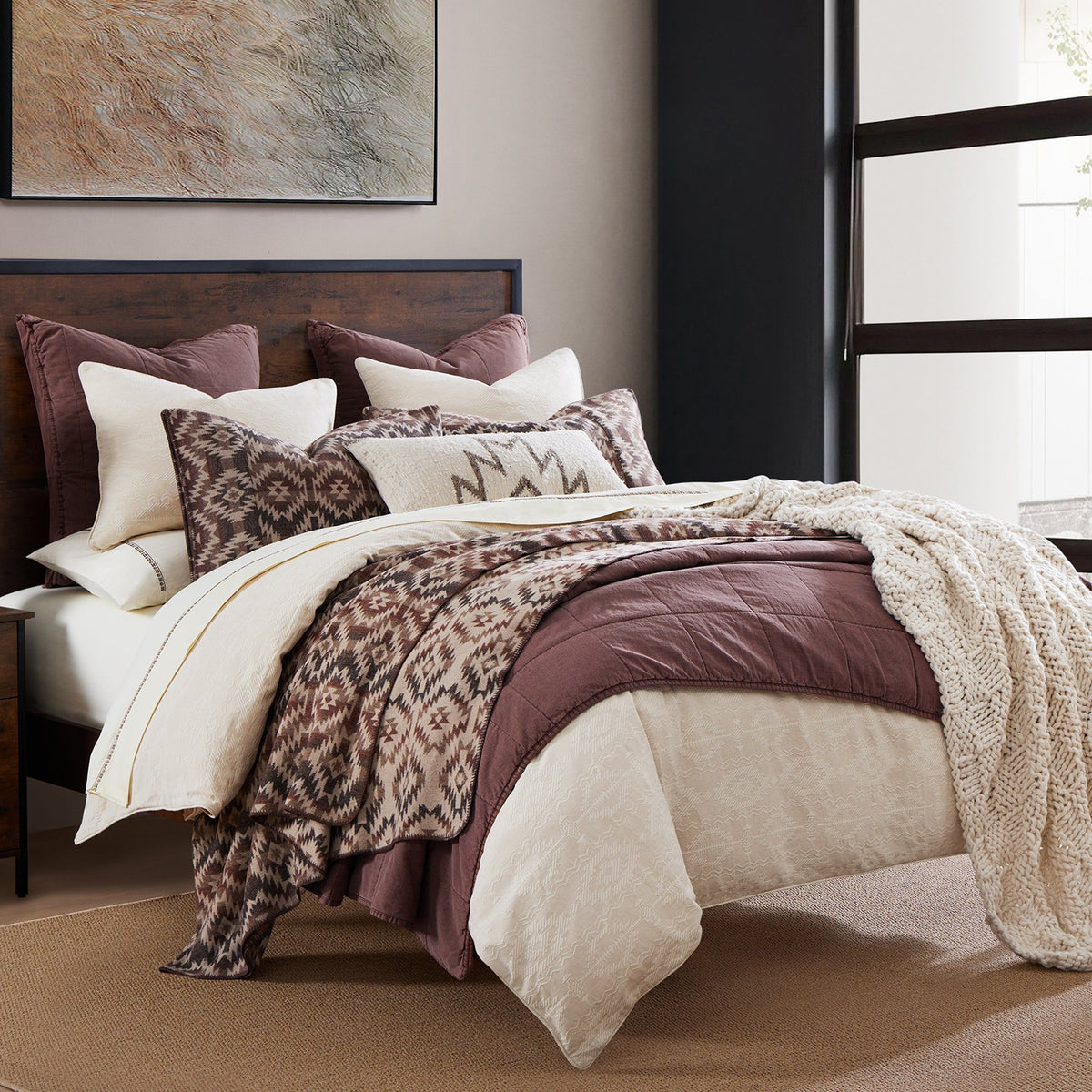 Mesa Wool Blend Blanket, Twin, 1PC
