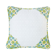 Scalloped Edges Pillow, 18" x 18", 1PC
