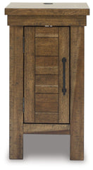 Moriville - Grayish Brown - Chair Side End Table