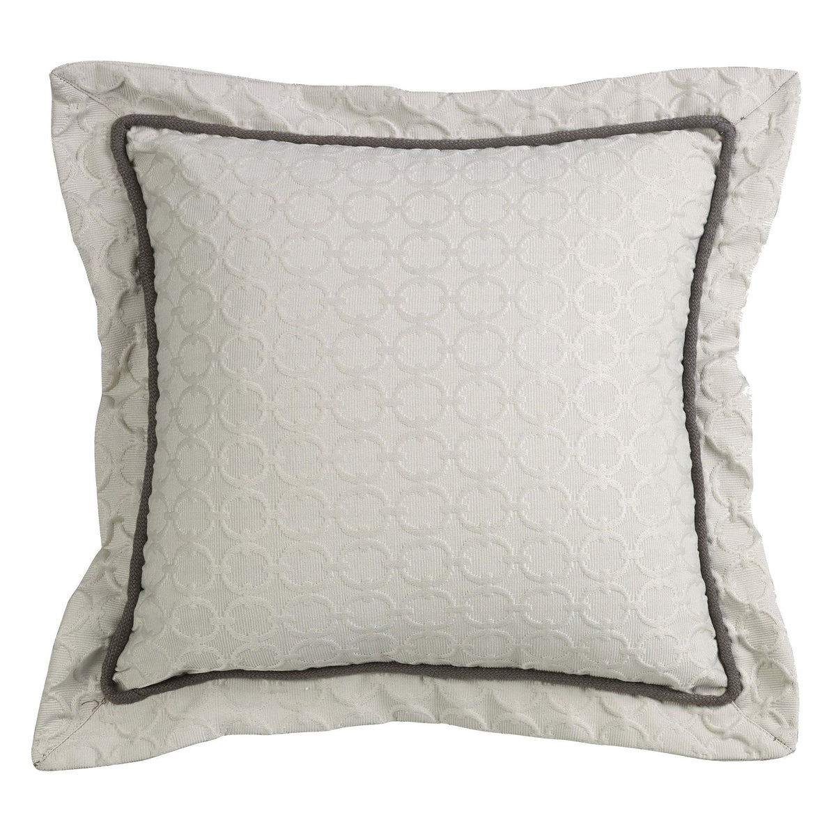 Piedmont Chain Link Throw Pillow, 18" x 18", 1PC