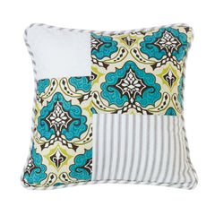 Patchwork Pillow, 18" x 18", 1PC
