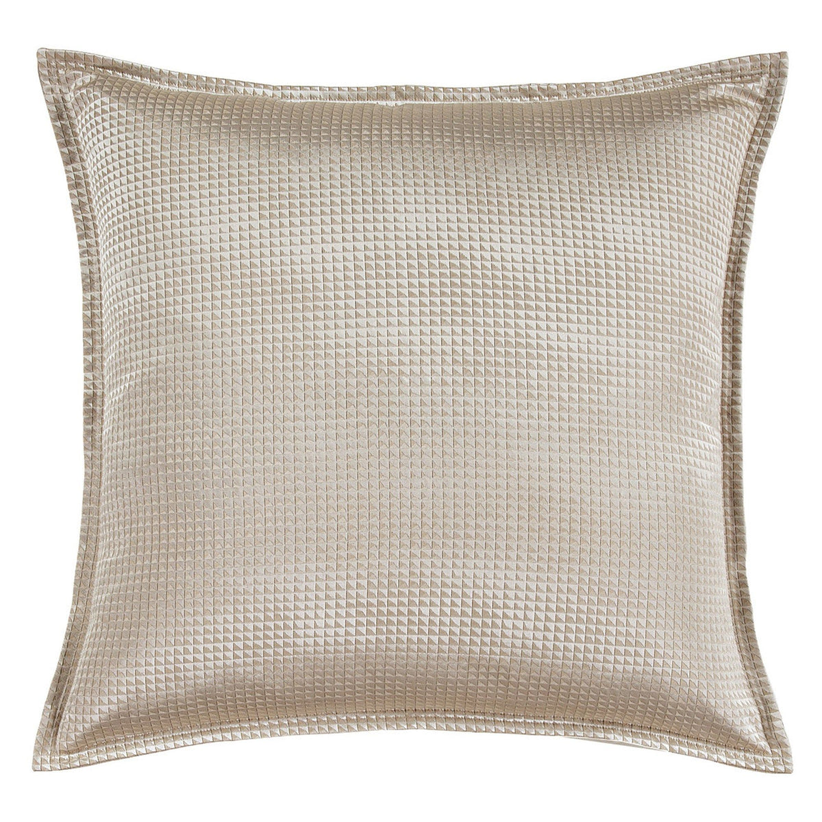 Sydney Jacquard Euro Sham, 27" x 27", Champagne, 1PC