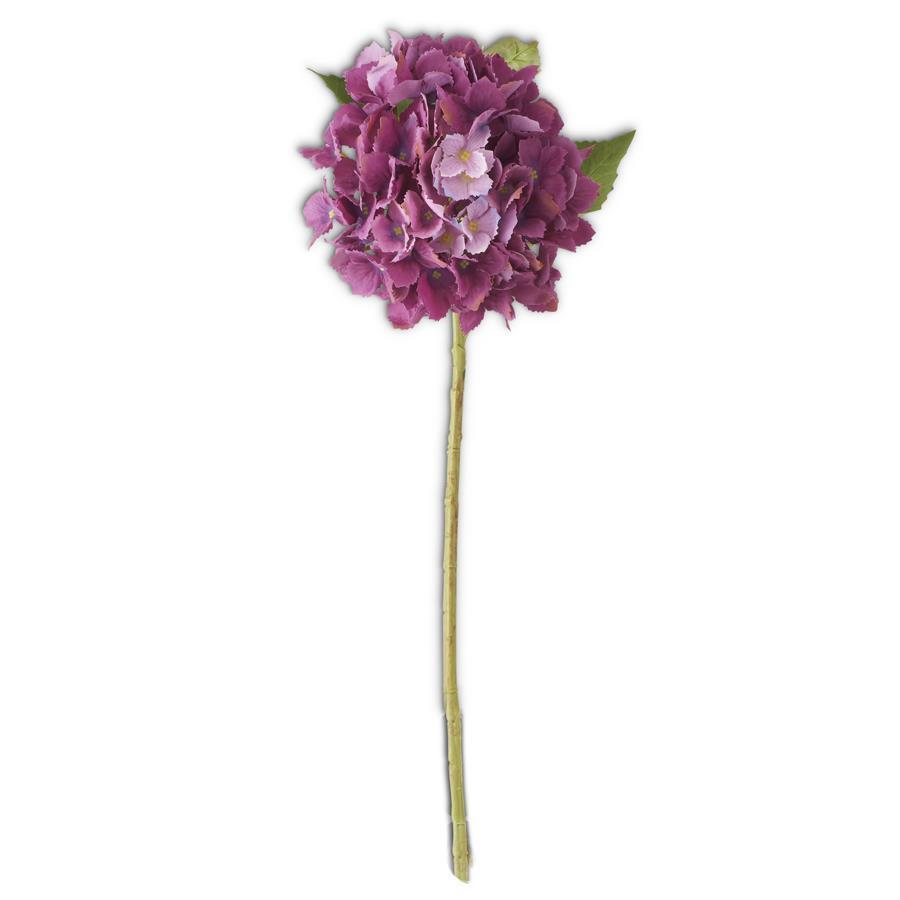 20" Purple Real Touch Hydrangea Spray