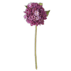 20" Purple Real Touch Hydrangea Spray