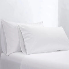 Vesper 350TC Sateen Fitted Sheet, King, White, 1PC, 12/pack, 24/case