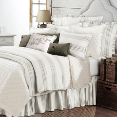 Prescott Duvet Cover Set, Super Queen, Taupe, 3PC