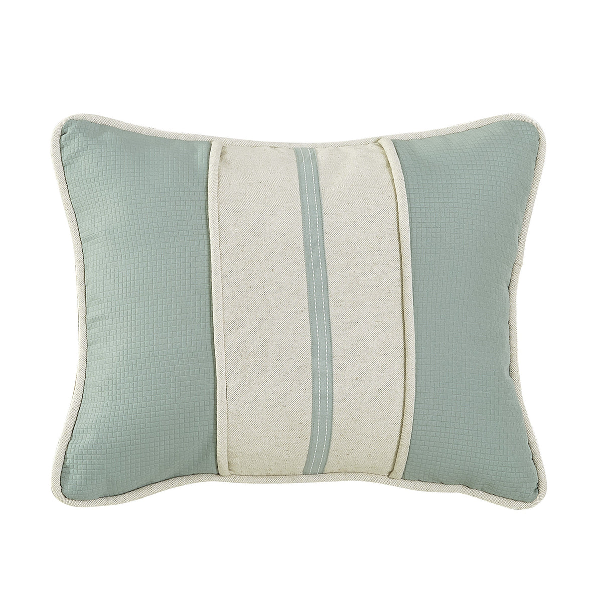 Belmont Textured Fabric Striped Pillow, 16" x 20", 1PC