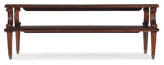 Charleston - Rectangle Cocktail Table - Brown, Dark