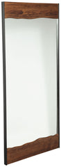 Panchali - Brown / Black - Floor Mirror