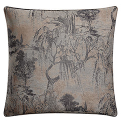 Pastoral Jacquard Euro Sham, 27" x 27, Rose Gold, 1PC