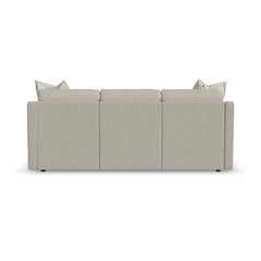 Sky - Upholstered Sofa - Pearl Silver