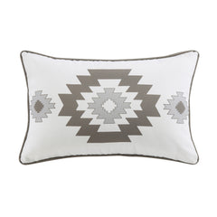 Free Spirit Indoor/Outdoor Pillow, 16" x 24", Gray, 1PC, 2 MOQ