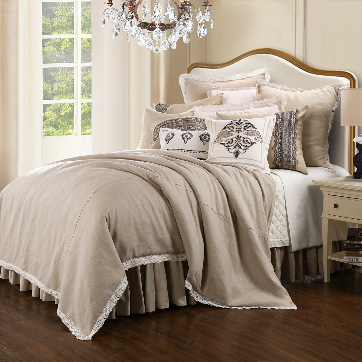 Charlotte Comforter Set, Super King, 4PC