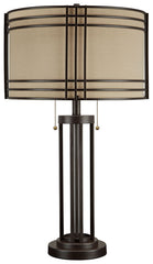 Hanswell - Dark Brown - Metal Table Lamp