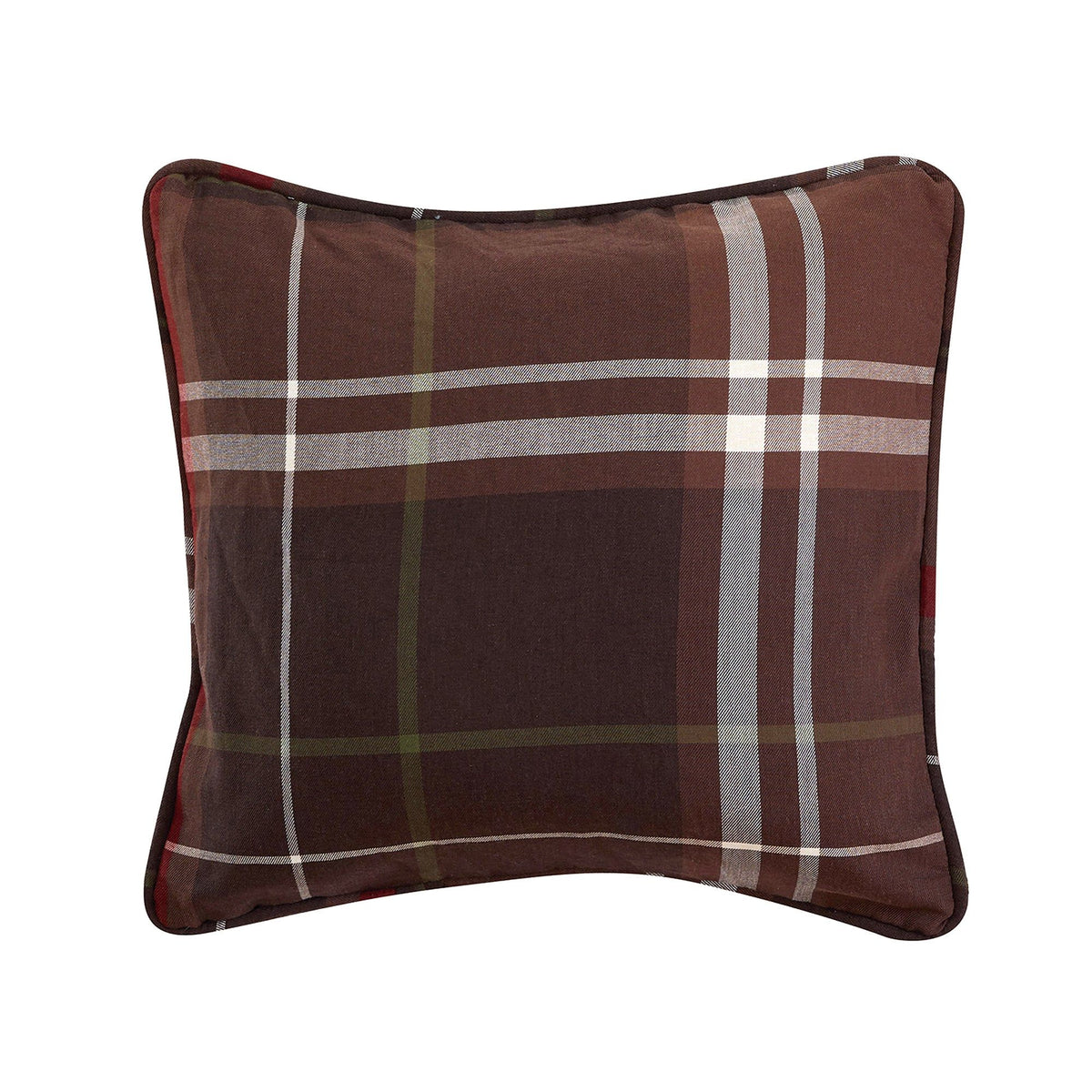 Jackson Plaid Pillow, 18" x 18", 1PC