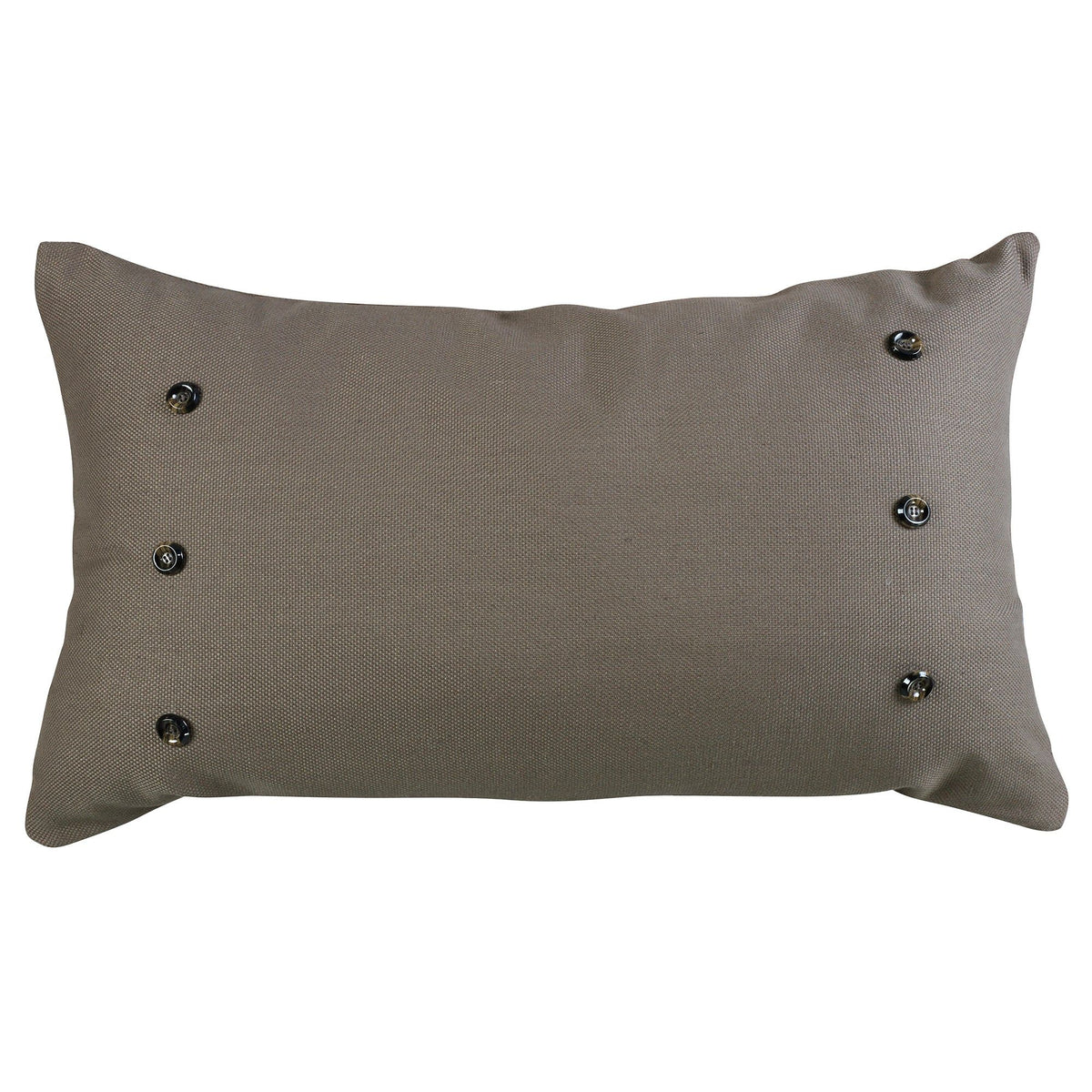 Piedmont Large Gray Taupe Lumbar Pillow, 34" x 21", 1PC