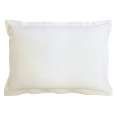Charlotte White Pillow Sham, 21" x 34", 1PC
