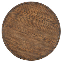 Commerce And Market - Spindle Accent Table - Dark Brown