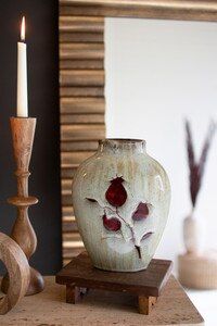 Cermic Vase-Red Design