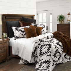 Amelia Aztec Comforter Set, Super King, 3PC