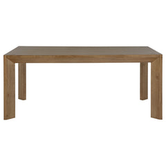 Bruner - Rectangular Wood Dining Table - Natural Brown
