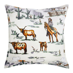 Ranch Life Euro Sham, 27" x 27", Duffle Bag, 1PC