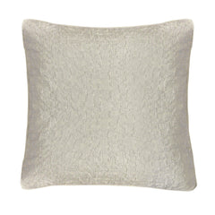 Porto Matelassé Euro Sham, 27" x 27", Light Taupe, 1PC