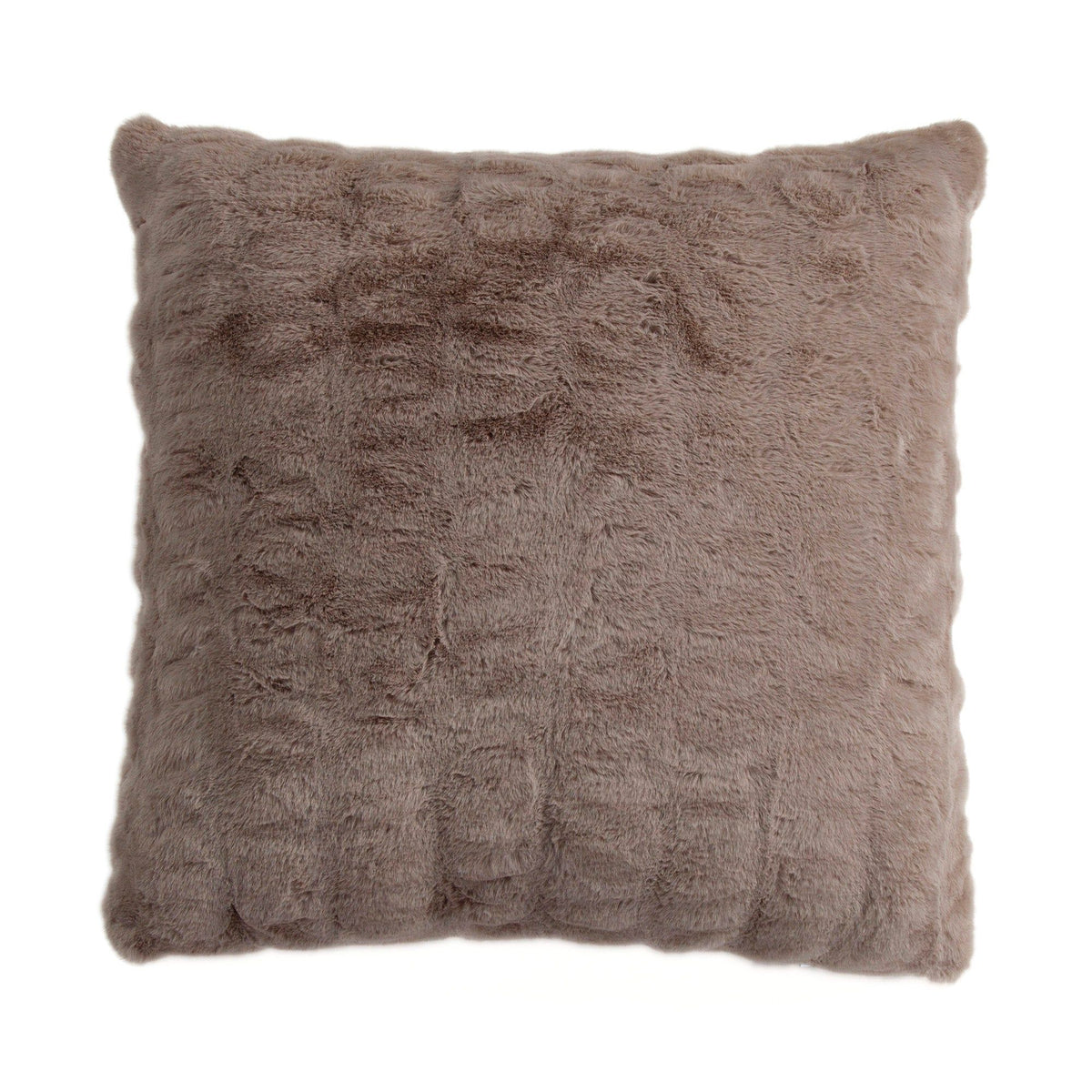Ruched Rabbit Euro Pillow with Down Insert, 27" x 27", Blush, 1PC