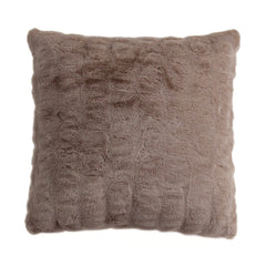 Ruched Rabbit Euro Pillow with Down Insert, 27" x 27", Blush, 1PC