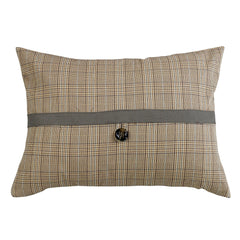 Piedmont Plaid Throw Pillow, 16" x 21", 1PC