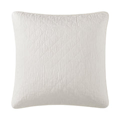 Cotton Comfort Euro Sham, 27" x 27", White, 1PC