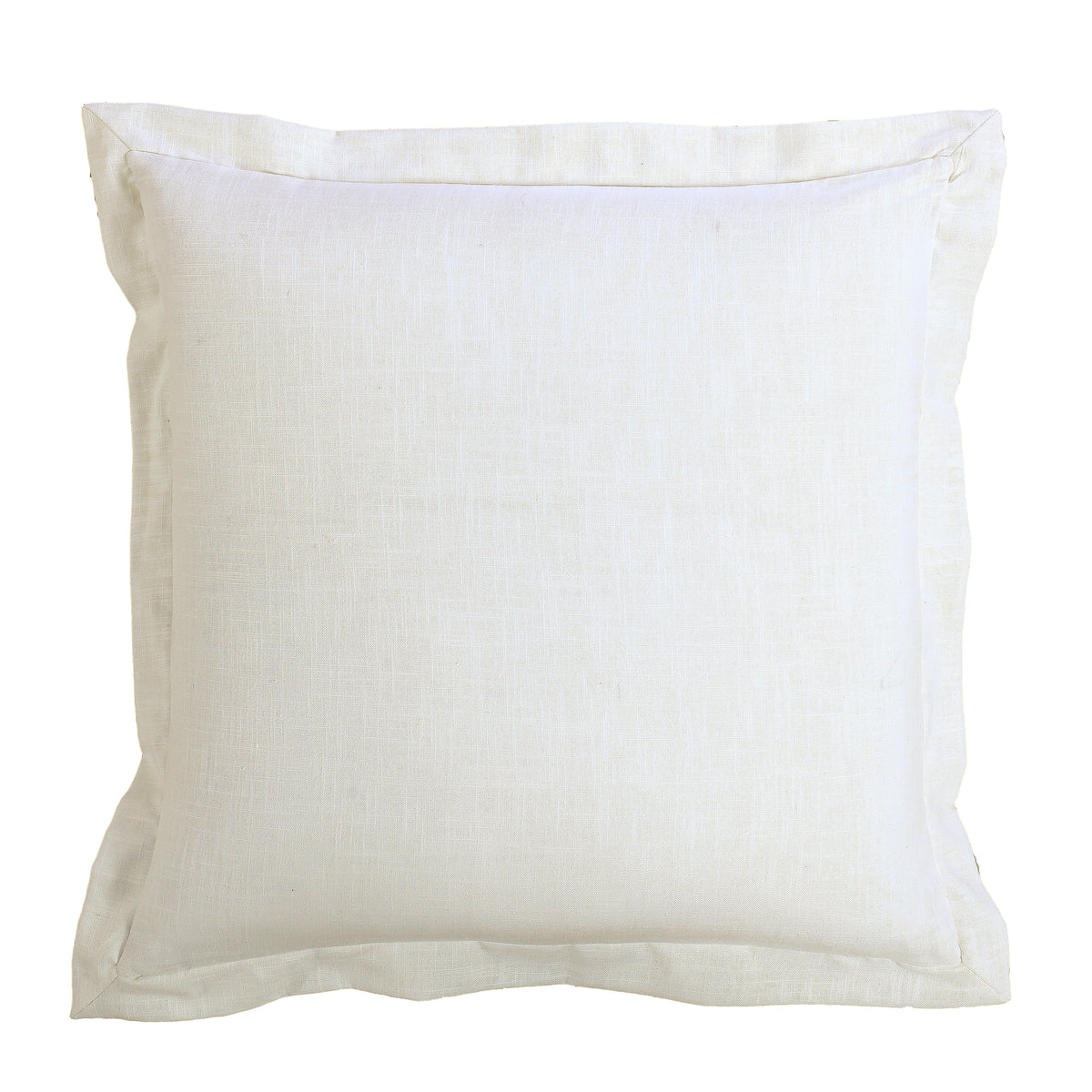 Charlotte White Euro Sham, 27" x 27", 1PC