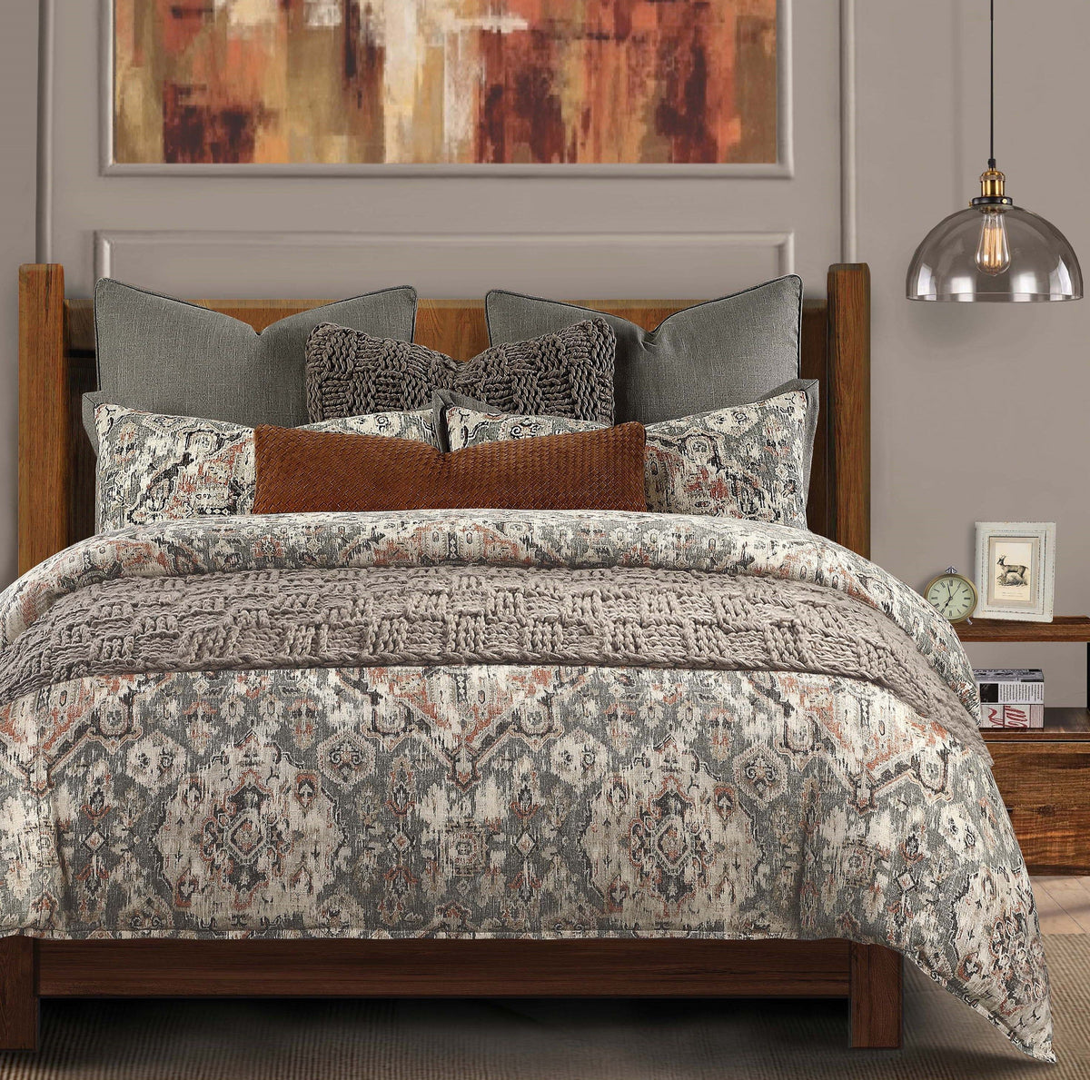 Carmen Kilim Duvet Cover Set, Super King, 3PC