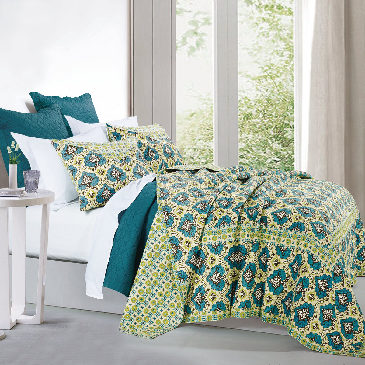 Salado Reversible Quilt Set, King, 3PC