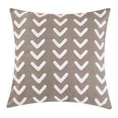 Trent Aztec Appliqué Arrow Design Pillow, 20" x 20", 1PC