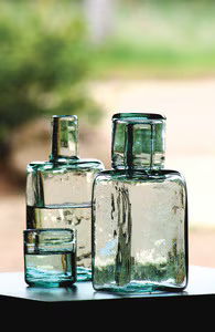 Decanter- Blown Glass Glass Bottle