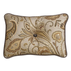 Piedmont Paisley Tufted Lumbar Pillow, 16" x 21", 1PC